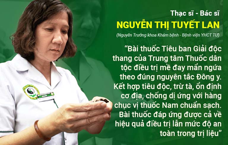 Nhận xét của chuyên gia về bài thuốc 