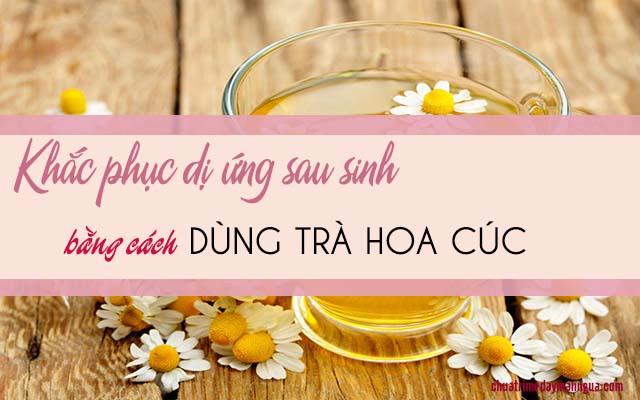 Khắc phục dị ứng ở phụ nữ sau sinh triệt để 