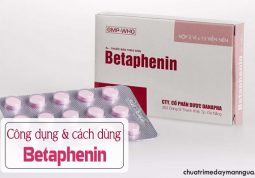 thông tin về thuốc Betaphenin