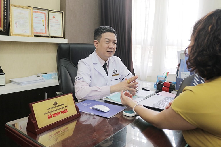Bệnh nhân thăm khám tại Đỗ Minh Đường có liệu trình riêng