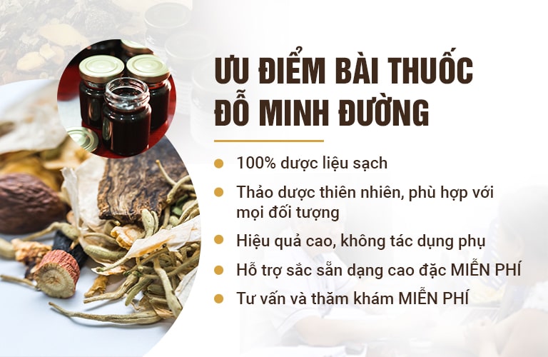 Những điểm VÀNG ưu Việt của bài thuốc nam Đỗ Minh Đường