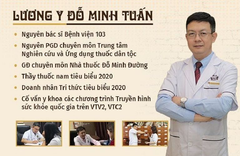 Lương y Đỗ Minh Tuấn (GĐ chuyên môn nhà thuốc Đỗ Minh Đường)